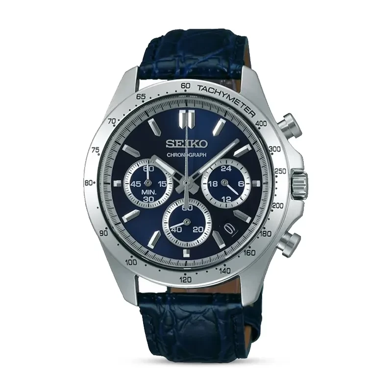 Seiko Spirit Chronograph Blue Dial Men’s Watch | SBTR019